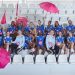Les équipes de France de handball en rose avec la Caisse d’Epargne