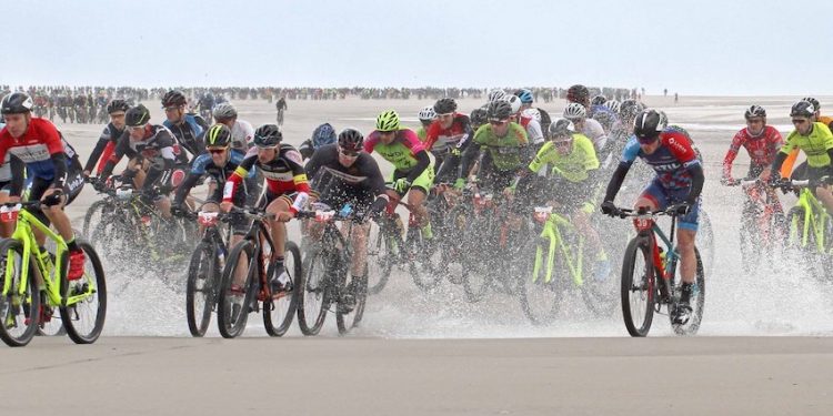 Beach race, nouvelle course de VTT sur sable en Côte d’Opale