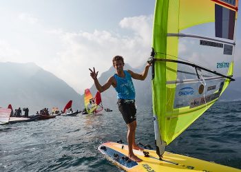 Pierre Le Coq en bronze au Championnat du monde de voile RS :X