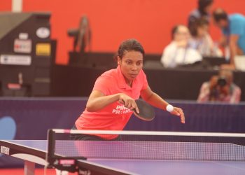 Sarah Hanffou, pongiste à l’emploi du temps bien rempli