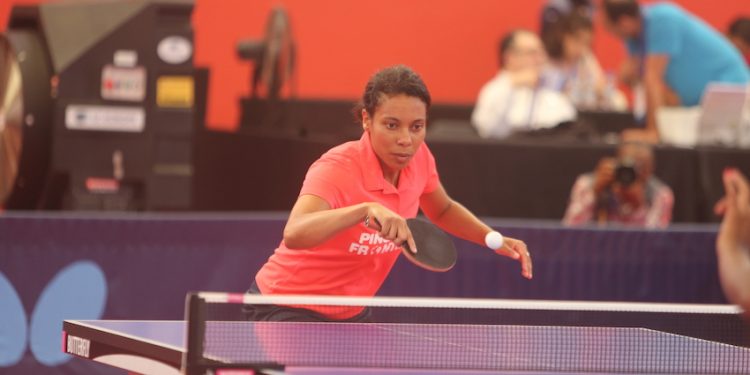 Sarah Hanffou, pongiste à l’emploi du temps bien rempli