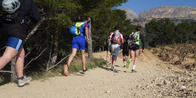 Les jeunes sportifs lâchés dans la nature