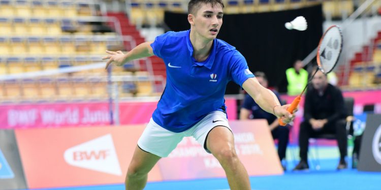 Mondiaux juniors de badminton 2019 : Christo Popov médaillé