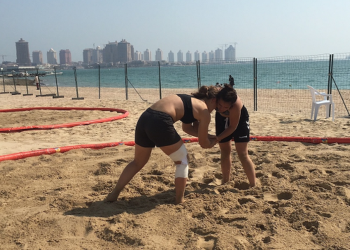 Le Beach Wrestling s’attaque au haut niveau