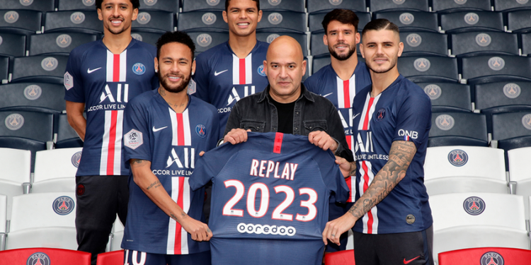 Replay devient partenaire officiel du Paris Saint-Germain