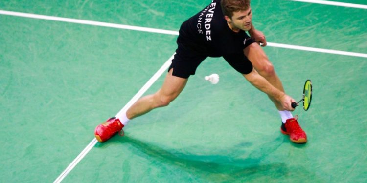 Brice Leverdez repêché pour les Yonex Internationaux de France de Badminton