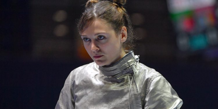 Manon Brunet sabre dans la cour des très grandes