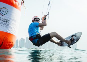 Nicolas Parlier en argent aux World Beach Games de voile