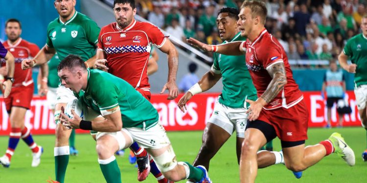 Coupe du monde de rugby 2019 : le résumé d’Irlande – Russie