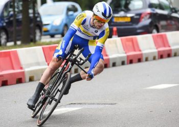 Le cycliste Piet Allegaert arrive à Cofidis