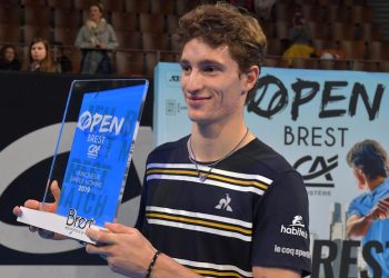 Ugo Humbert s’impose lors l’Open Brest-Crédit Agricole de tennis