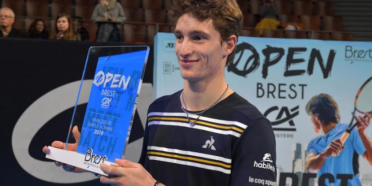 Ugo Humbert s’impose lors l’Open Brest-Crédit Agricole de tennis