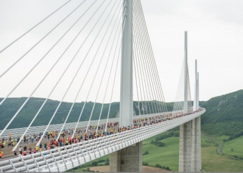 Le parcours de la Course Eiffage du Viaduc de Millau 2020 est connu