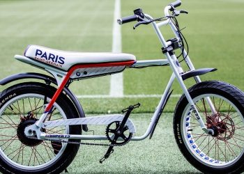 Des vélos électriques aux couleurs du PSG