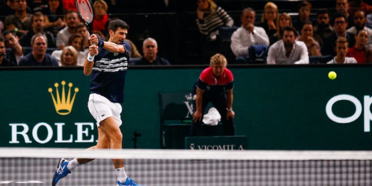 Tennis : le programme des demi-finales du Rolex Paris Masters 2019