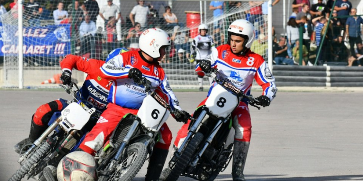 Le moto-ball, sport roi à Troyes