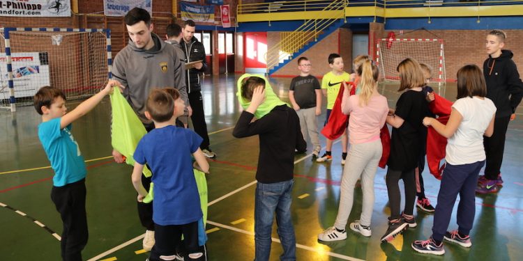 Handball : les joueurs de l’USDK à la rencontre des Dunkerquois