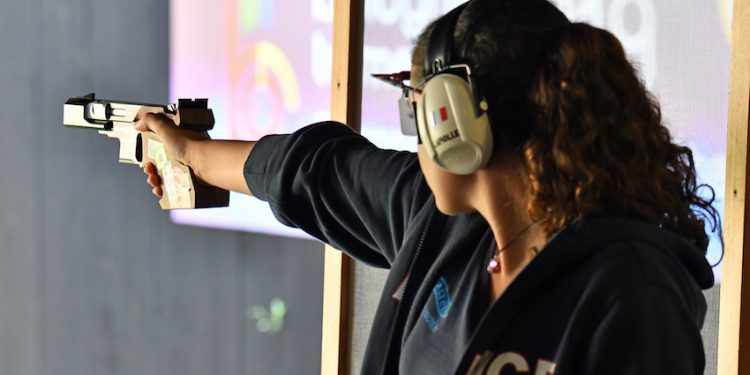 Tir – Mathilde Lamolle : « Un confort dans la préparation en vue des JO »