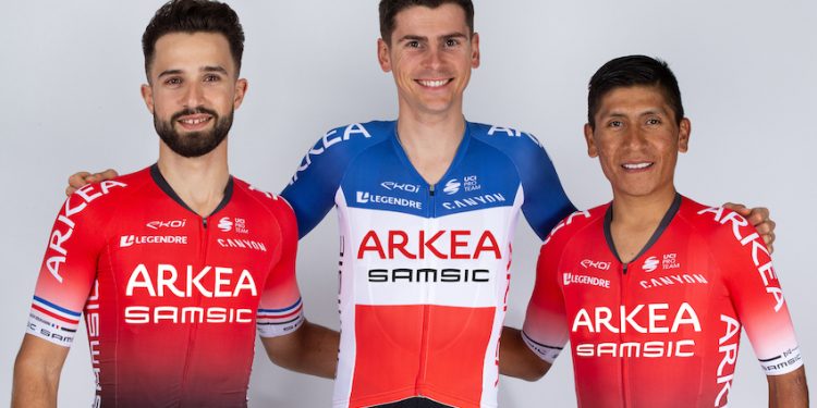 Cyclisme : le nouveau maillot d’Arkéa-Samsic dévoilé