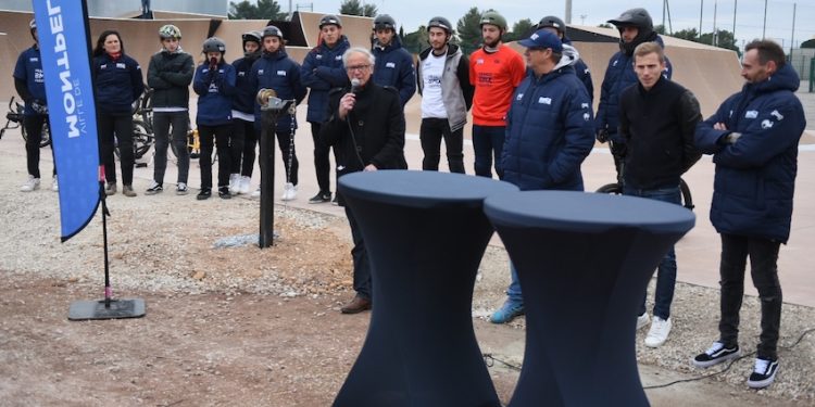 Le nouveau pôle France de BMX Freestyle Park a été inauguré