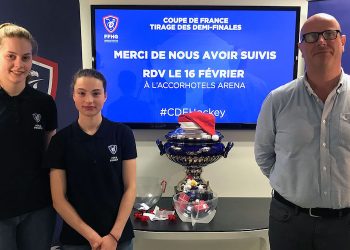 Les affiches des demi-finales de la Coupe de France de hockey