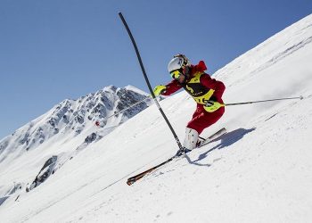 Ski : le plus long slalom du monde à La Plagne