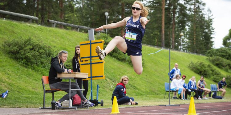 Une journée pour les athlètes déficients visuels à Vittel