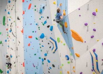 Une salle d’escalade niveau olympique à Besançon