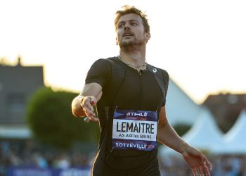 Athlétisme : Christophe Lemaitre au Meeting de Mondeville