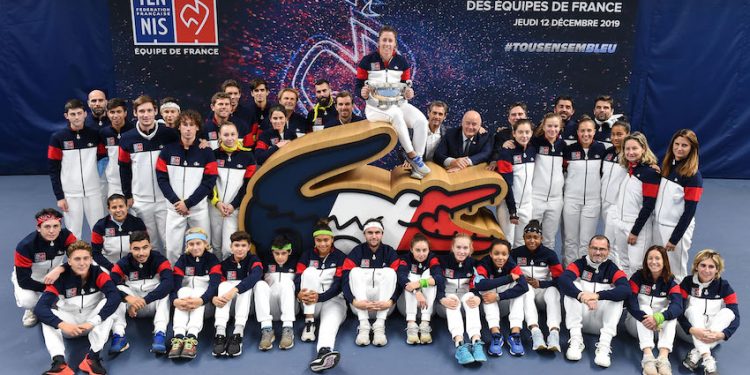 Lacoste partenaire officiel des équipes de France de tennis