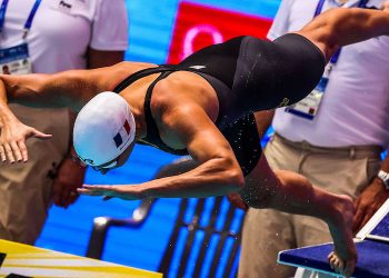Présentation du meeting de natation Golden Tour Camille Muffat