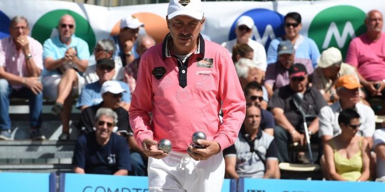 Christian Fazzino aura une équipe aux Masters de Pétanque 2020