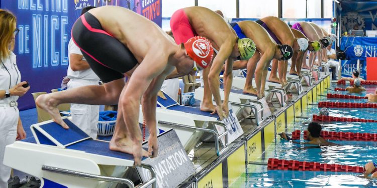 Le rebond de la natation