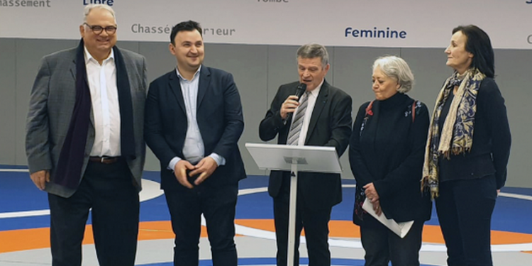 Lutte : la salle Lino Ventura inaugurée à Paris