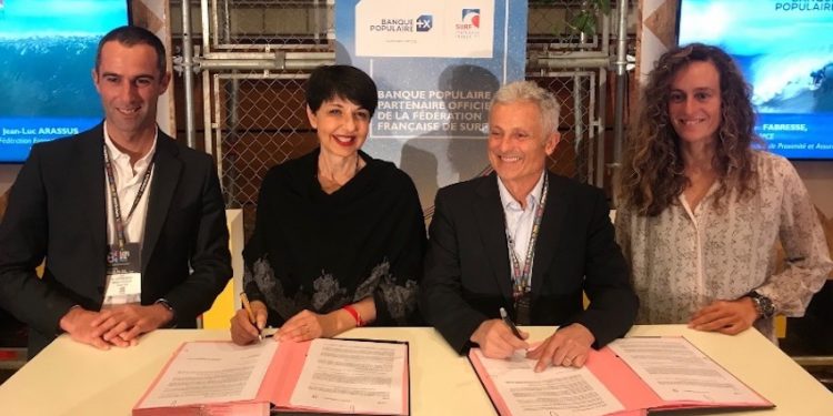 Banque Populaire s’associe à la Fédération française de surf