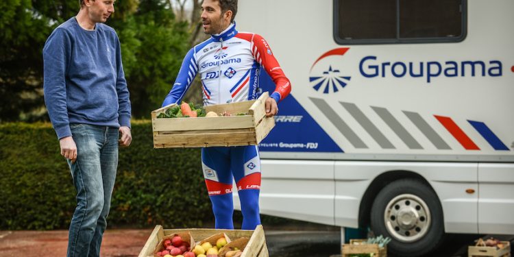 Groupama associe cyclistes et agriculteurs sur Paris-Nice
