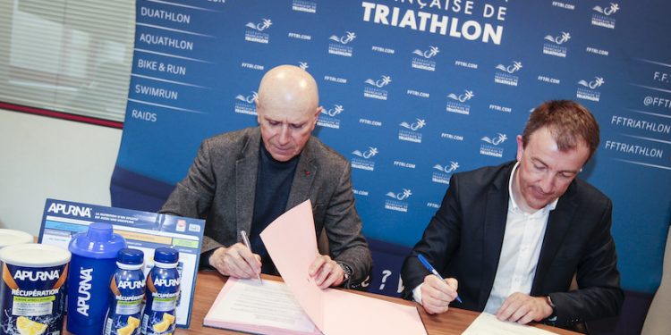 APURNA fournisseur officiel des équipes de France de triathlon