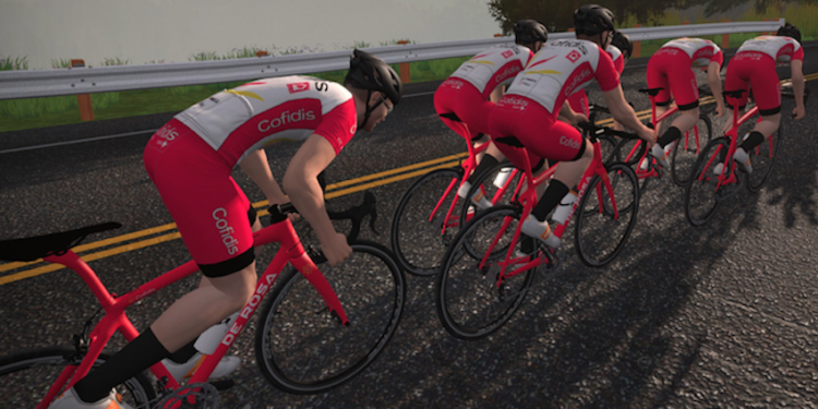 Cyclisme : les coureurs Cofidis impliqués dans la Zwif « Tour for all »