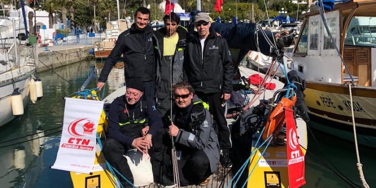 Voile : traversée réussie pour l’équipage de Rêve à Perte de vue