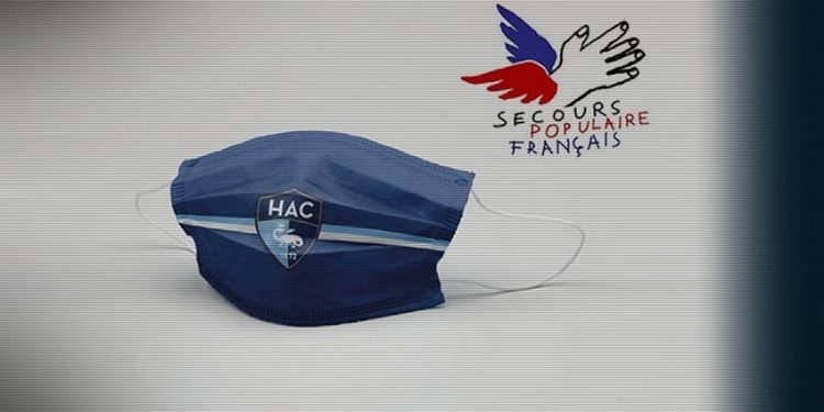 Football : Le Havre propose ses masques lavables