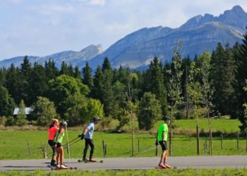 Le Vercors se remet au ski-roue