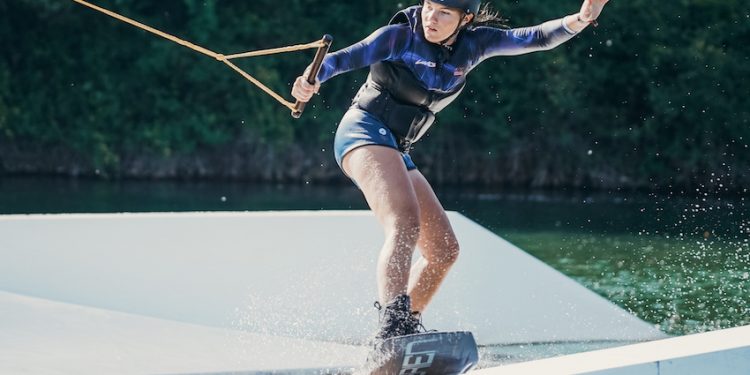 Aurélie Godet sur la vague Sentez-Vous Sport