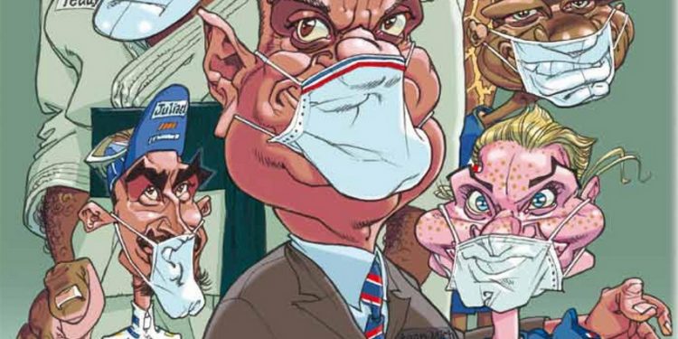 Le dessin du mois : Covid-19