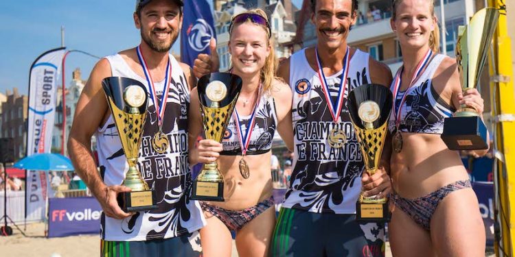 Deux nouvelles paires championnes de France de beach-volley