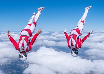Greg Crozier et Karine Joly, dix ans de titres en parachutisme
