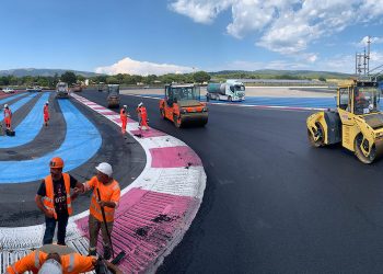 La piste du Circuit Paul Ricard refaite à neuf
