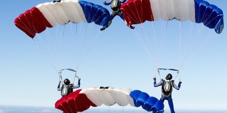 Parachutisme : les Championnats de France VR4 et VR8 dans l’Yonne