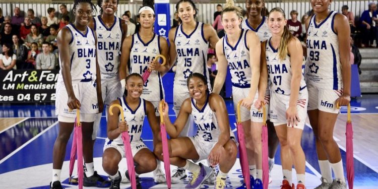 Le Basket Lattes Montpellier est mobilisé pour Octobre Rose