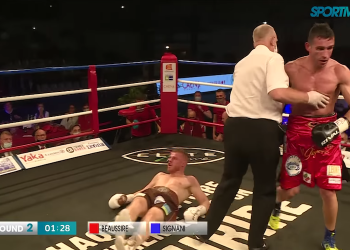 Boxe : le KO de Matteo Signani à Maxime Beaussire