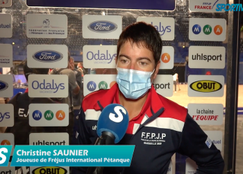Coupe de France de pétanque 2020 : Christine Saunier (Fréjus)